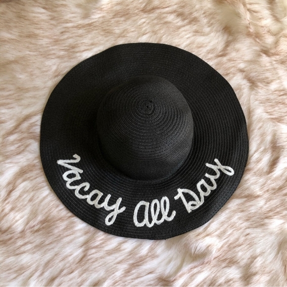 Beach floppy hat "Vacay All Day" - Picture 3 of 3